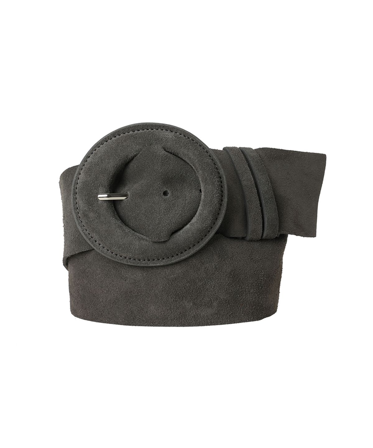 미레코(MIRECO) COW SUEDE BELT MOCHA