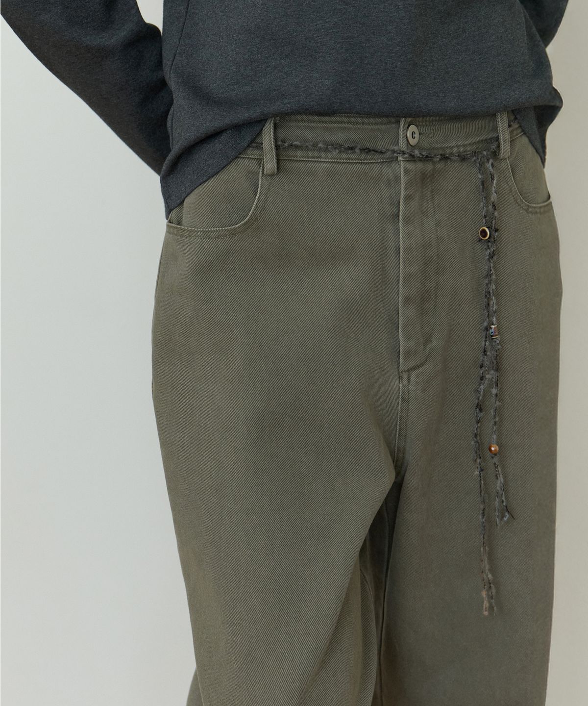 더미튼(THEMITTEN) Doze washed pants (vintage khaki)