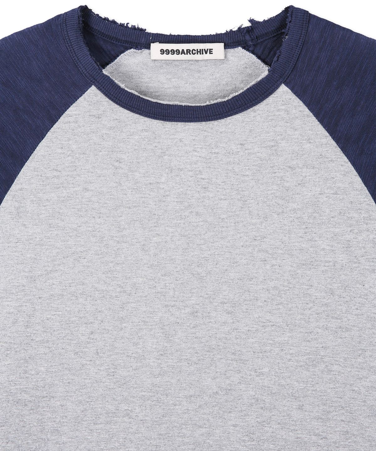 9999아카이브(9999ARCHIVE) Echo Slub Raglan Long Sleeve