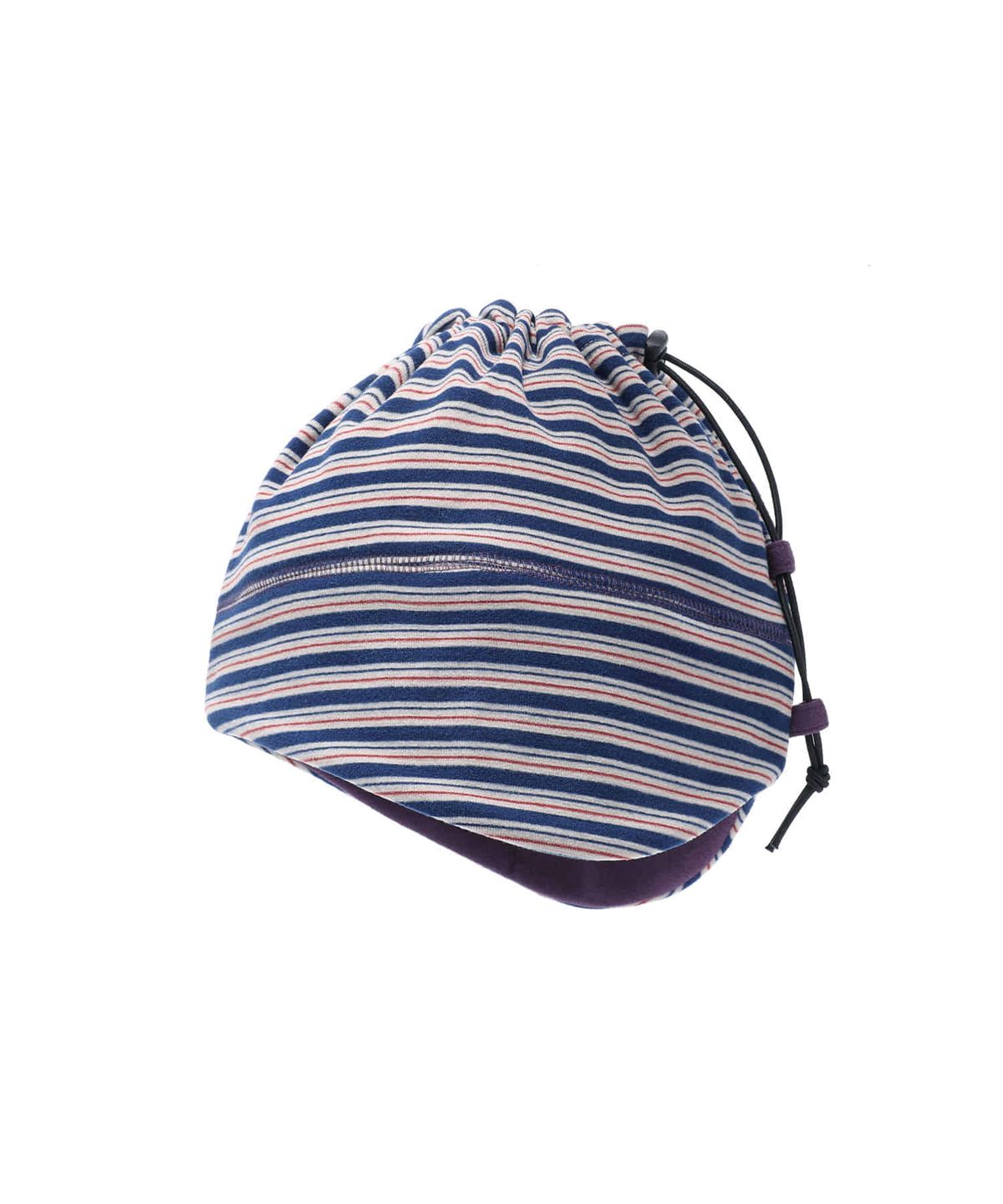 나이스고스트클럽(NICEGHOSTCLUB) FFATS FLEECE STRIPE EARFLAP BEANIE_NAVY(NG2GFUAB31A)
