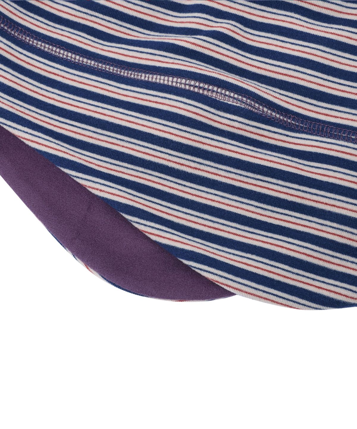 나이스고스트클럽(NICEGHOSTCLUB) FFATS FLEECE STRIPE EARFLAP BEANIE_NAVY(NG2GFUAB31A)