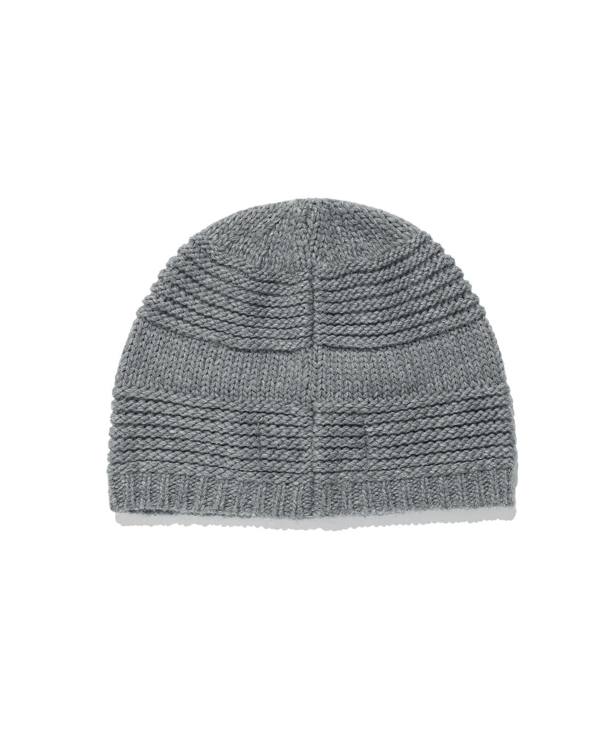 나이스고스트클럽(NICEGHOSTCLUB) FFATS LOGO KNIT BEANIE_GREY(NG2GFUAB30A)