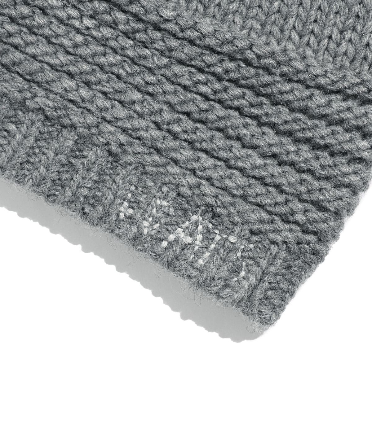 나이스고스트클럽(NICEGHOSTCLUB) FFATS LOGO KNIT BEANIE_GREY(NG2GFUAB30A)