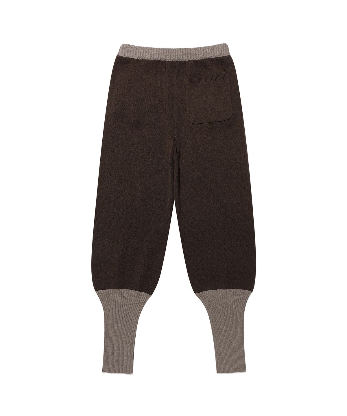 나이스고스트클럽(NICEGHOSTCLUB) FFATS KNIT JOGGER PANTS_BROWN(NG2GFUPA80A)