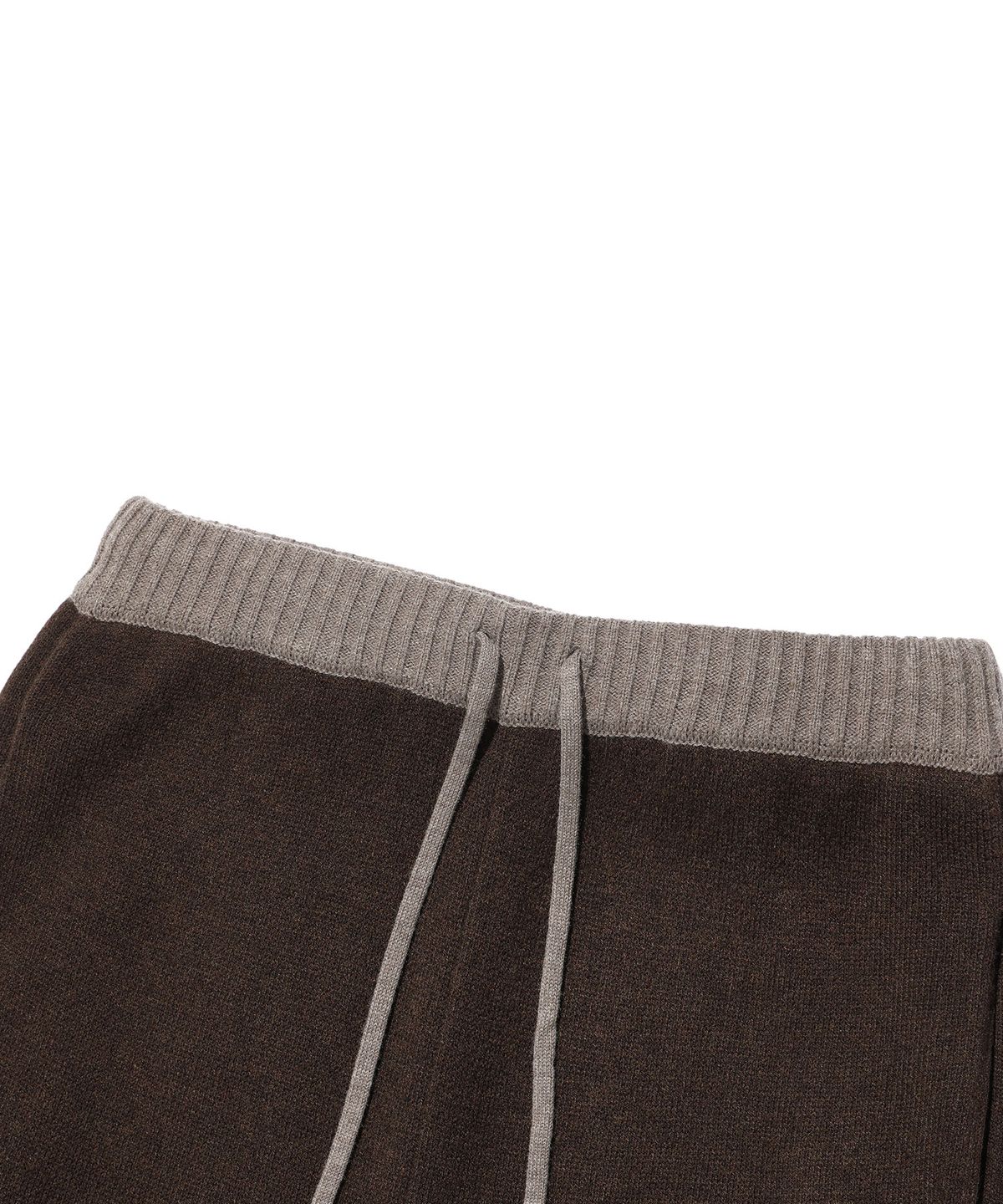 나이스고스트클럽(NICEGHOSTCLUB) FFATS KNIT JOGGER PANTS_BROWN(NG2GFUPA80A)