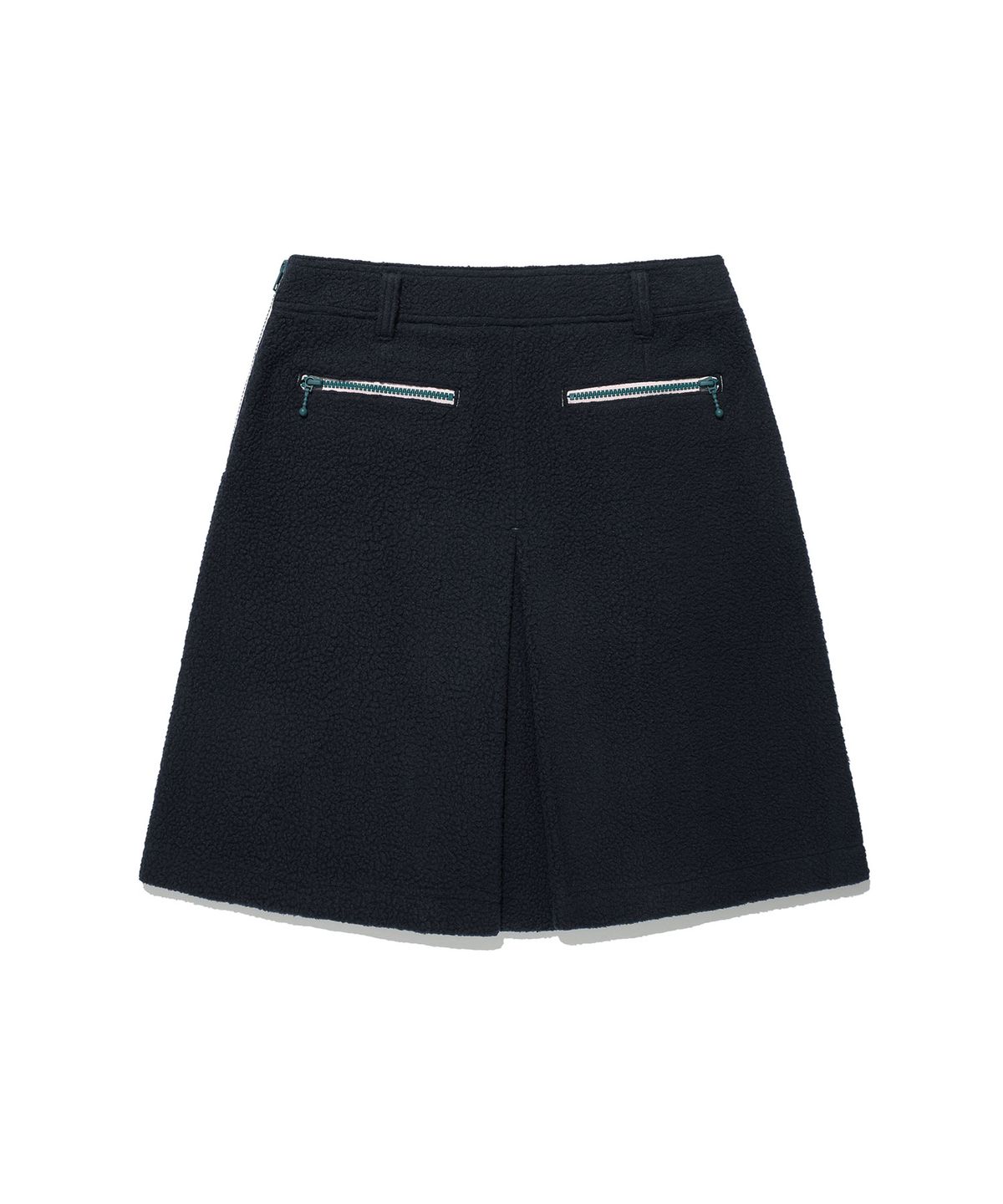 나이스고스트클럽(NICEGHOSTCLUB) FFATS FLEECE PLEATED SKIRT_NAVY(NG2GFUPA94A)