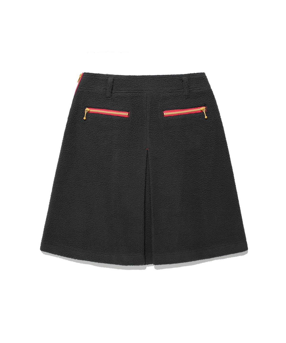 나이스고스트클럽(NICEGHOSTCLUB) FFATS FLEECE PLEATED SKIRT_CHARCOAL(NG2GFUPA94A)