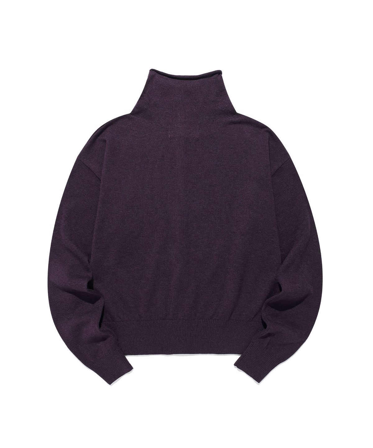 나이스고스트클럽(NICEGHOSTCLUB) FFATS HIGH NECK CARDIGAN_DARK PURPLE(NG2GFUK684A)