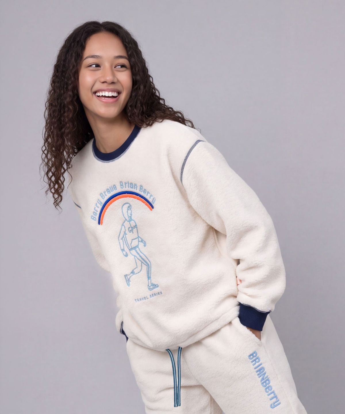 브라이언베리(BRIAN BERRY) BERRYMAN SIGNATURE BOLD SET-UP TEE_LOVELY WHITE