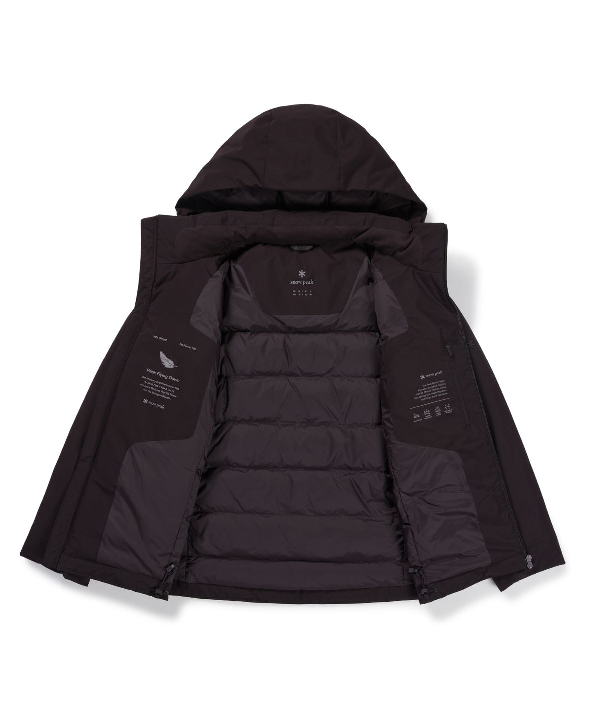 스노우피크 어패럴(SNOWPEAK APPAREL) 2L 티타닉 후드 경량 다운 자켓 (S26WUTDJ32) Wine