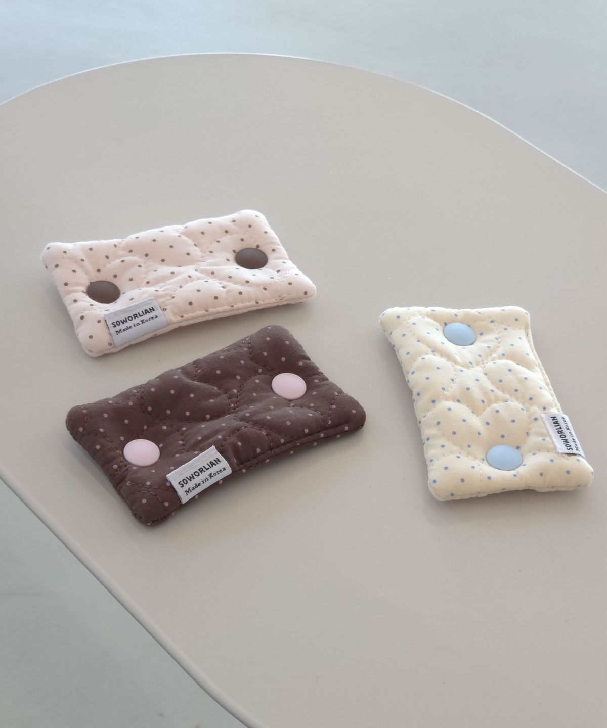 소월리안(SOWORLIAN) (Set)이어폰홀더 Cable Holder_Petit Dot