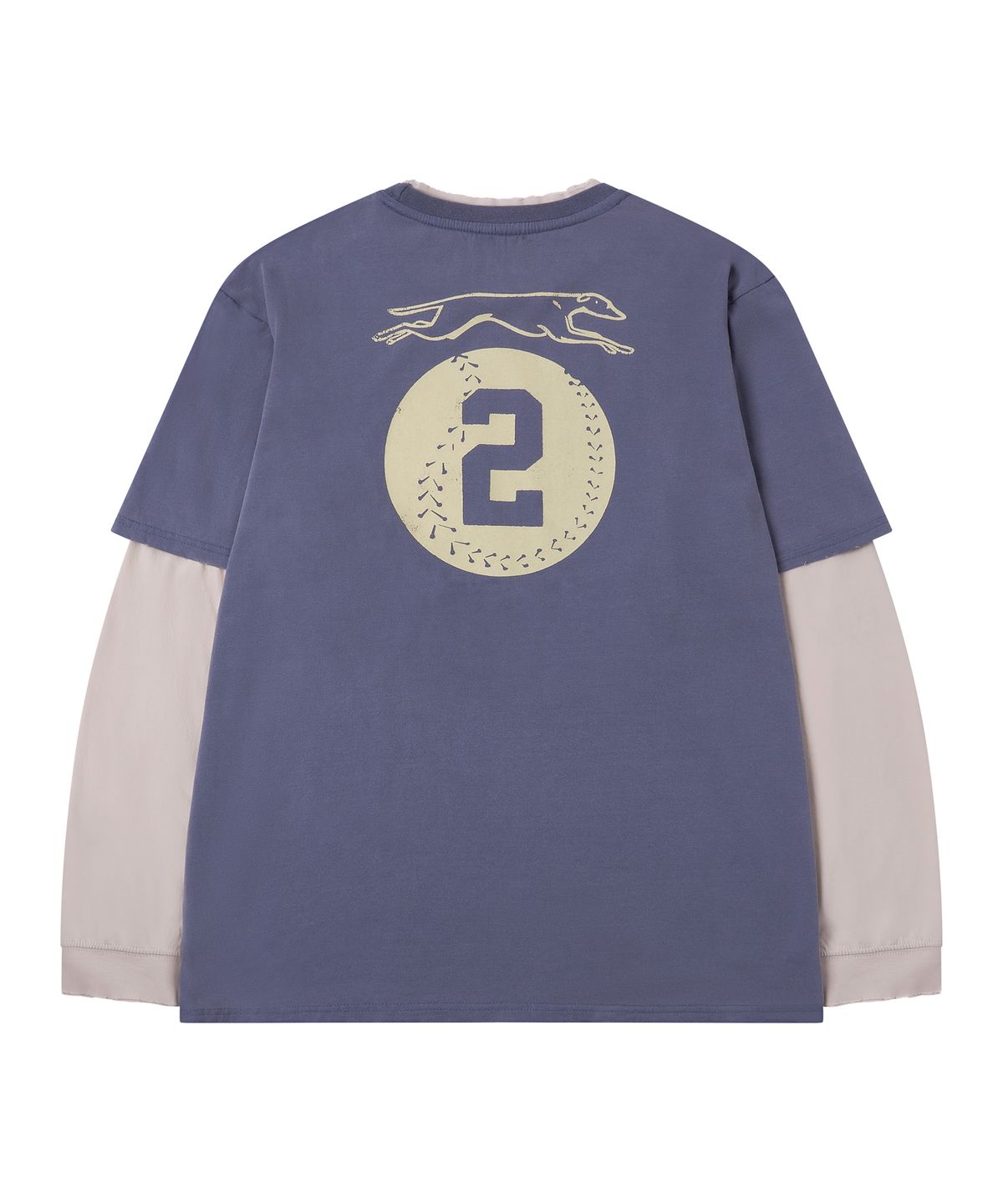 골든선샤인(GOLDEN SUNSHINE) ELEVEN LAYERD LONG SLEEVE T_SmokeBlue