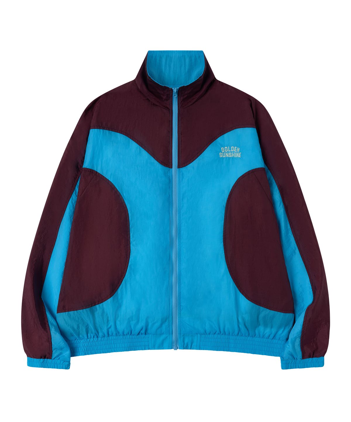 골든선샤인(GOLDEN SUNSHINE) LINE ZIP-UP JUMPER_VintageWine