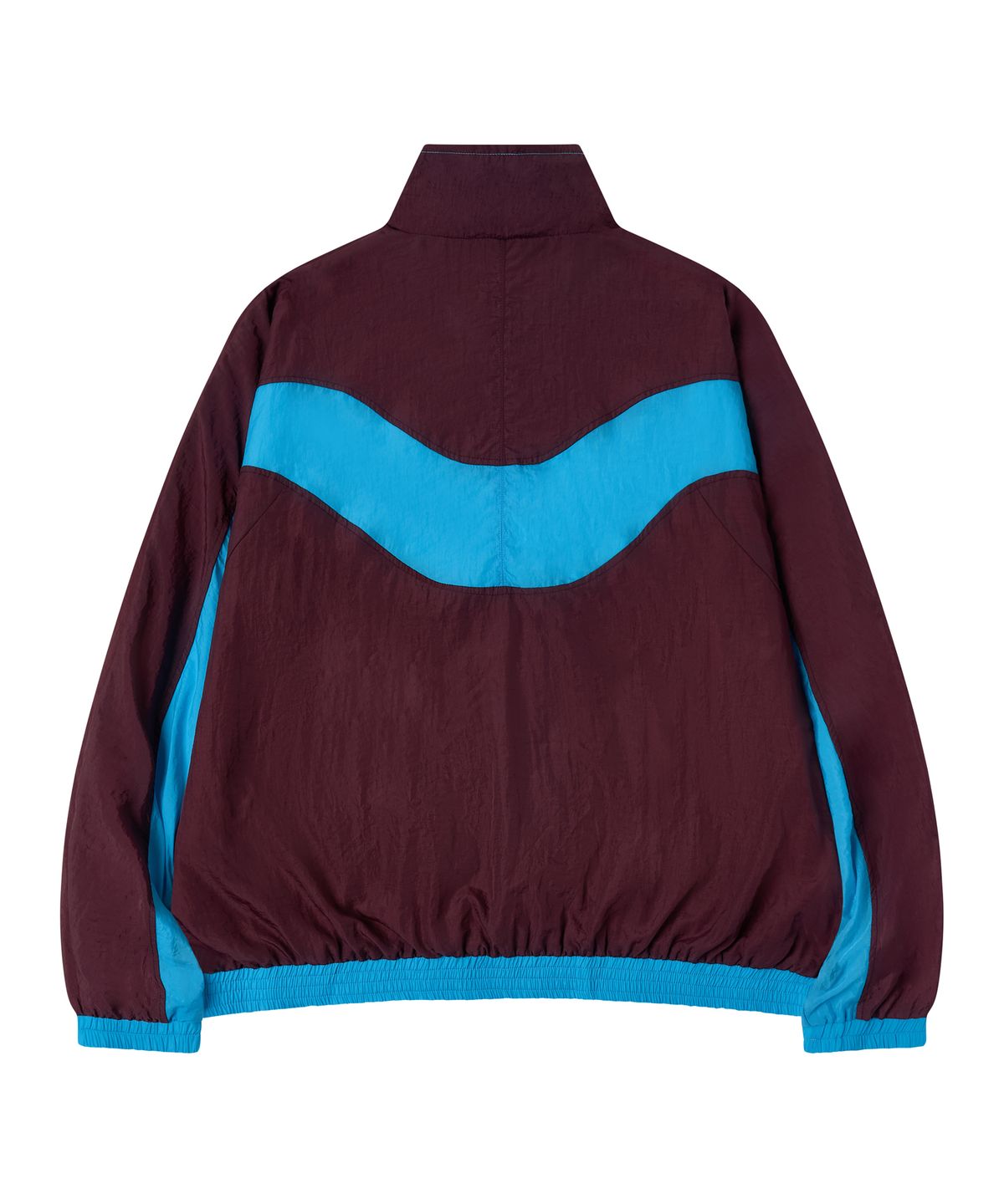 골든선샤인(GOLDEN SUNSHINE) LINE ZIP-UP JUMPER_VintageWine