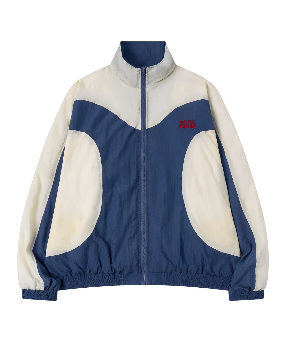 골든선샤인(GOLDEN SUNSHINE) LINE ZIP-UP JUMPER_VanilaCream
