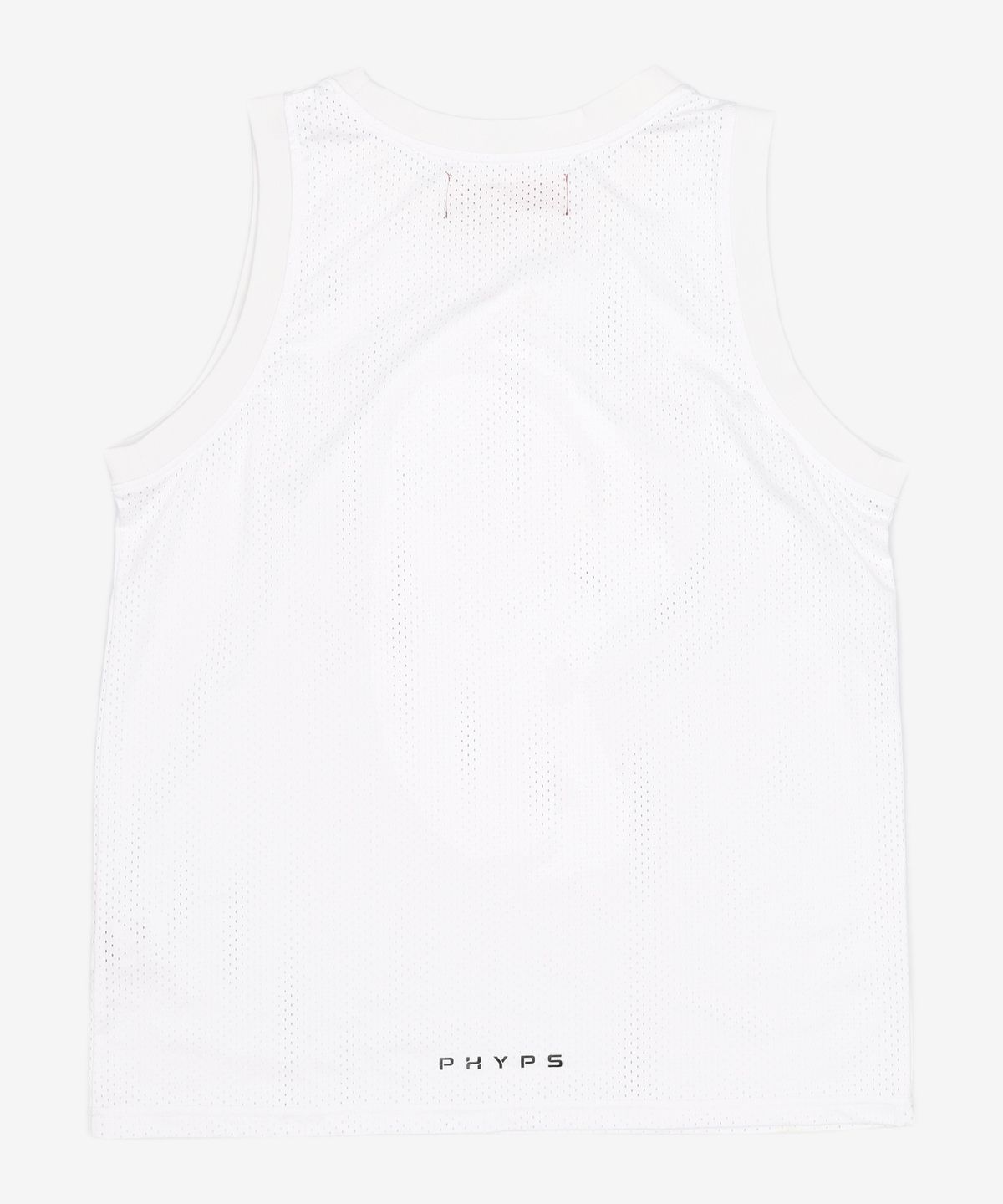 핍스 모터사이클(PHYPS MOTORCYCLE) Original Wing logo Mesh Sleeveless White L