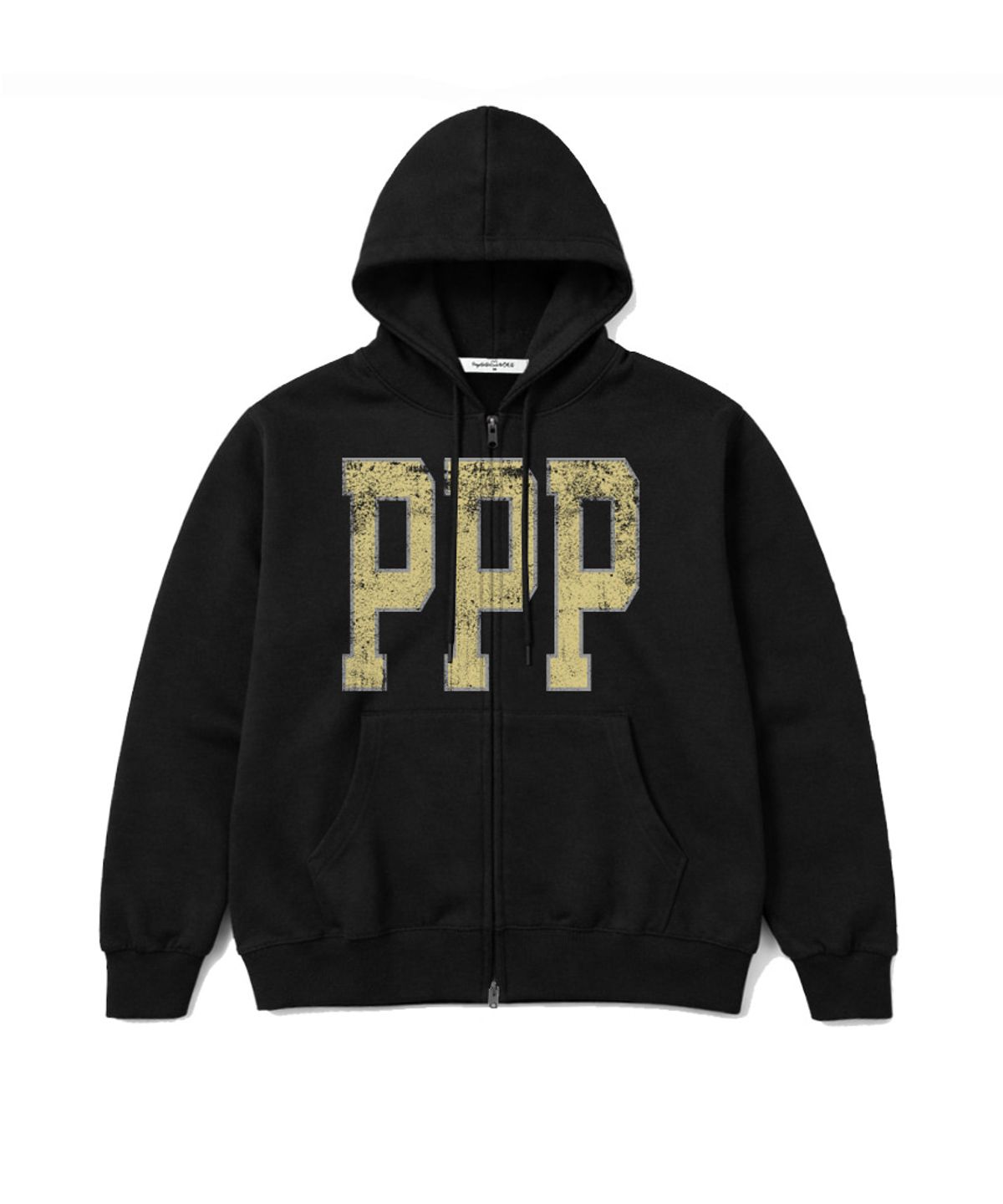 페이지시시(PAGESIISII) PPP CLUB 프린팅 투웨이 후드집업 그레이