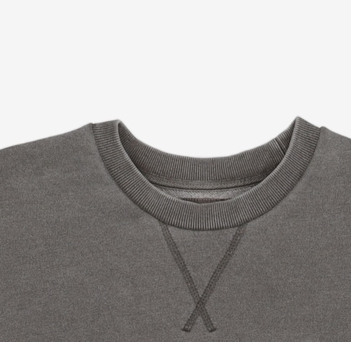 에이카(AECA) EVERYDAY AECA CLOVER SWEAT SHIRTS-WASHED CHARCOAL M