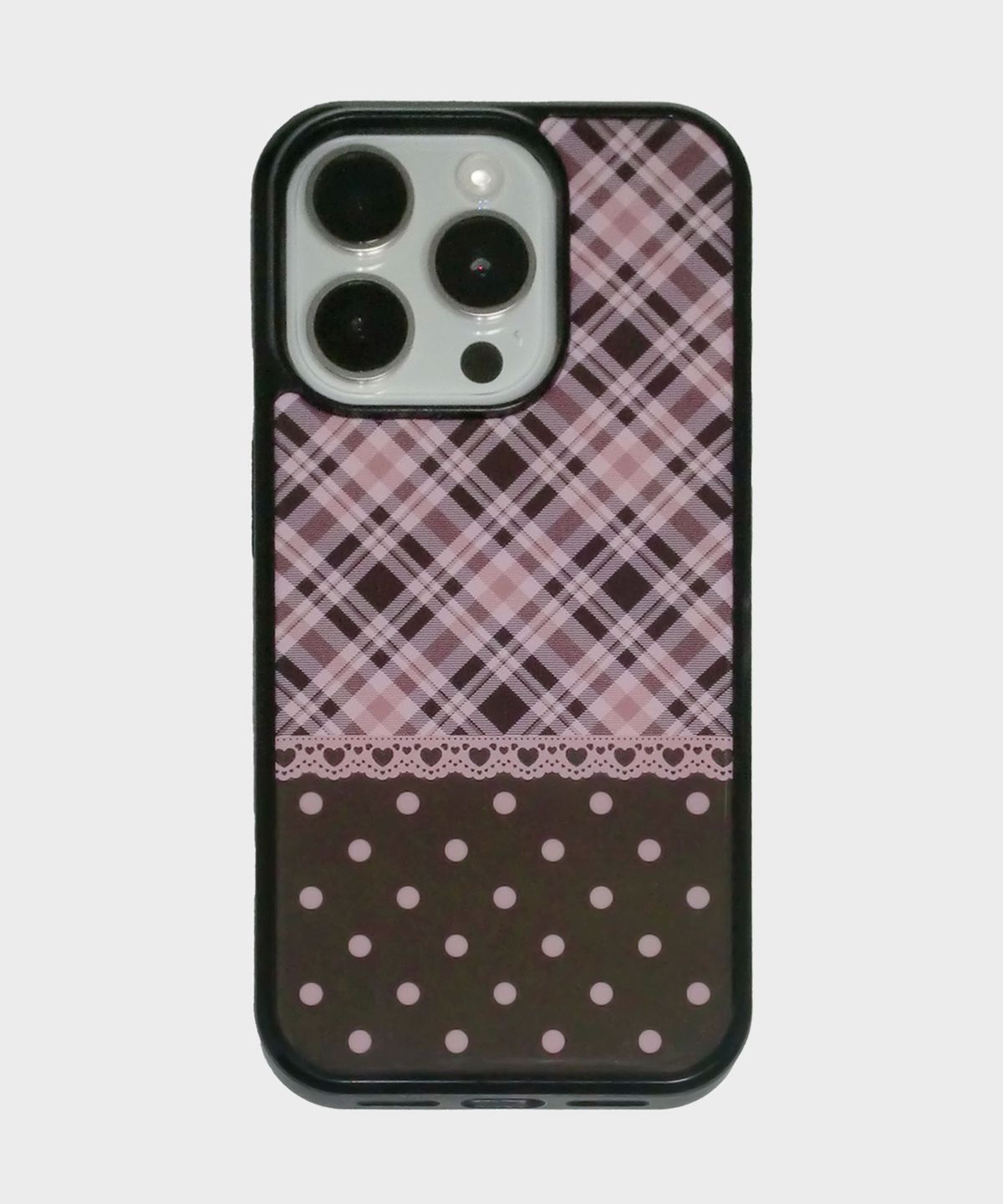 히피콤플렉스(HIPPY COMPLEX) Vintage Patch Case_Pink Brown (+맥세이프, 갤럭시)