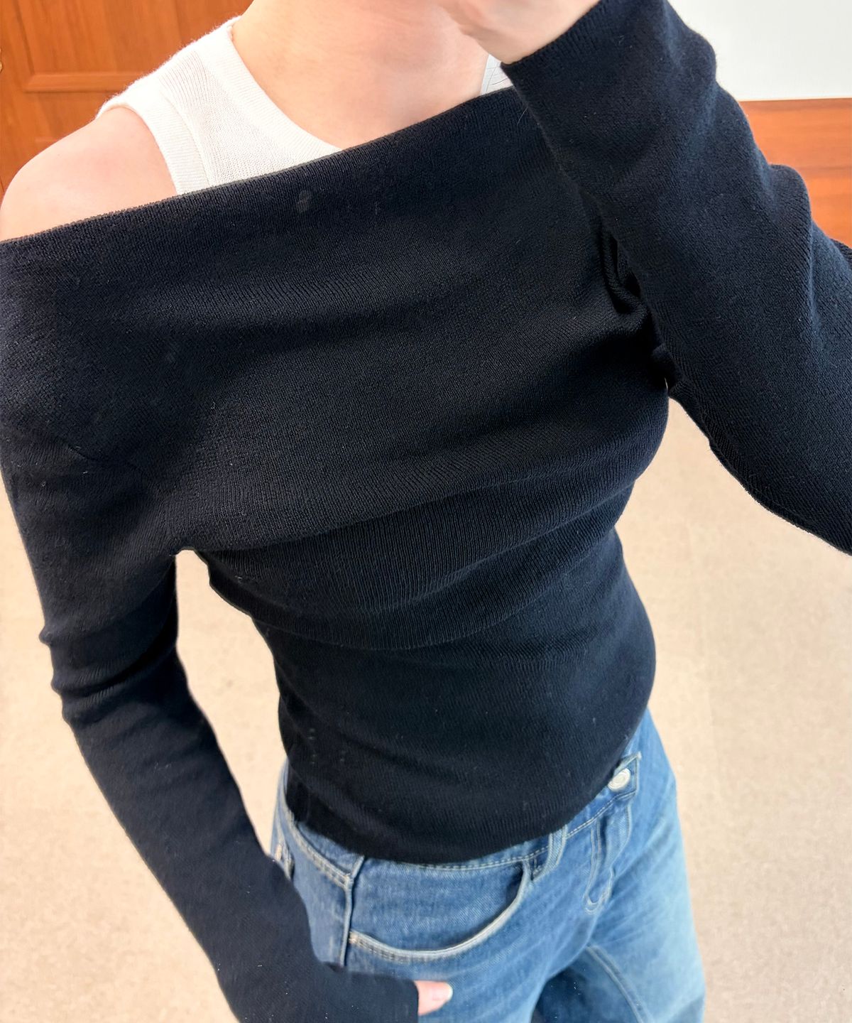 이브(YIV) Niel Layered Knit Top