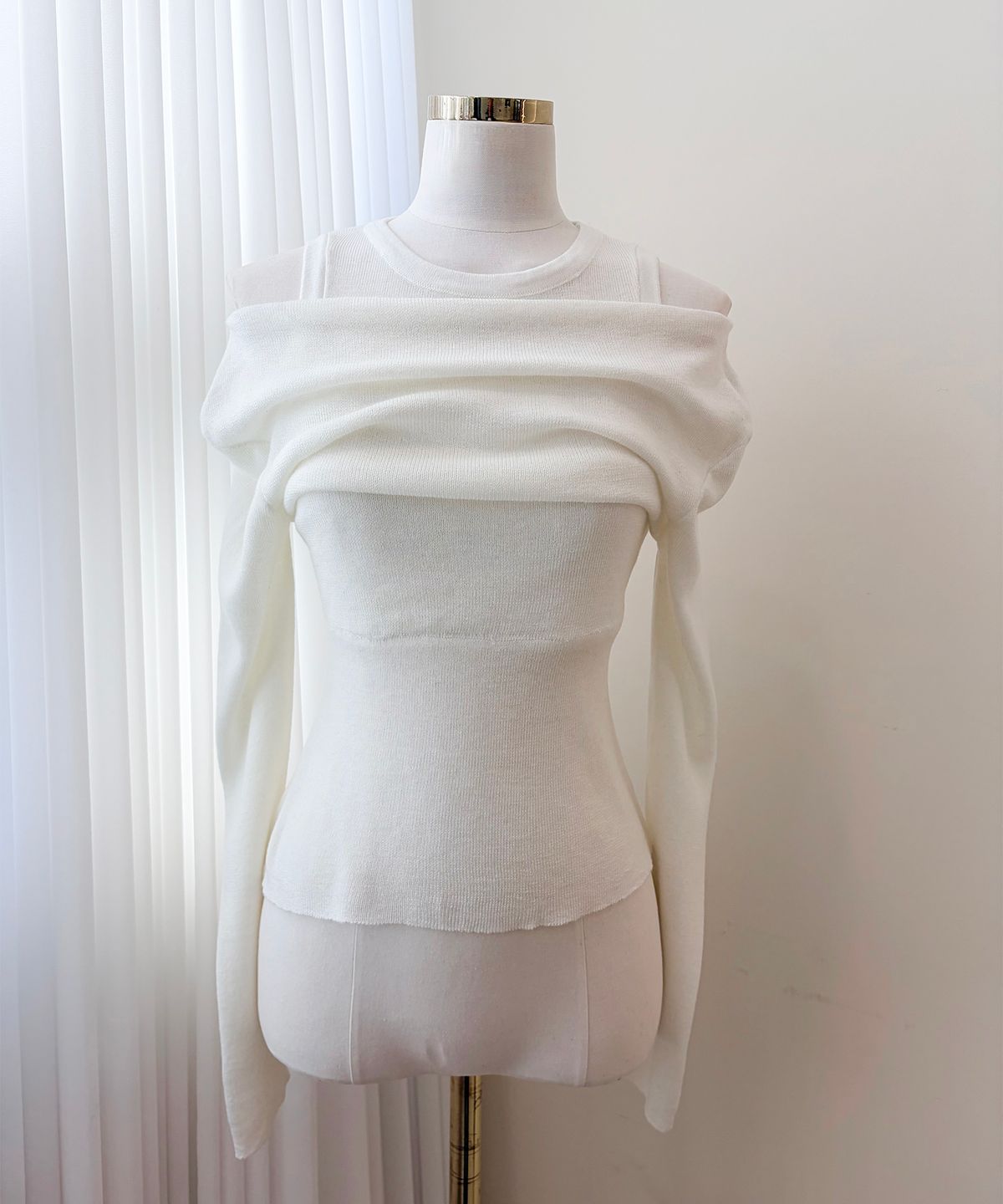 이브(YIV) Niel Layered Knit Top