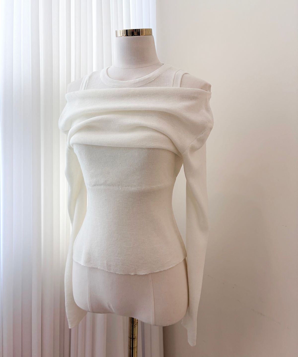 이브(YIV) Niel Layered Knit Top