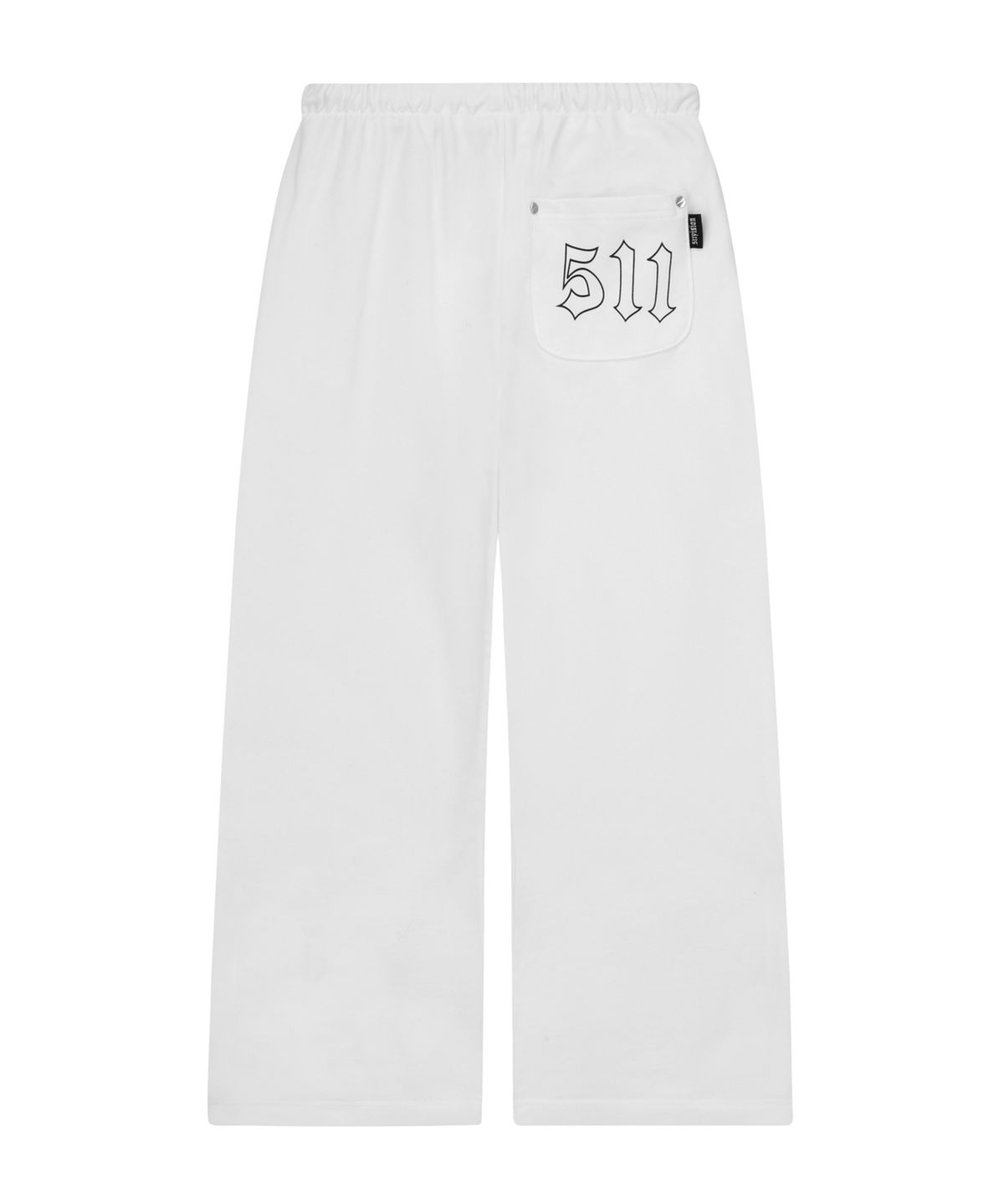 511비전(511VISION) 511 RIVET SWEAT PANTS, WHITE