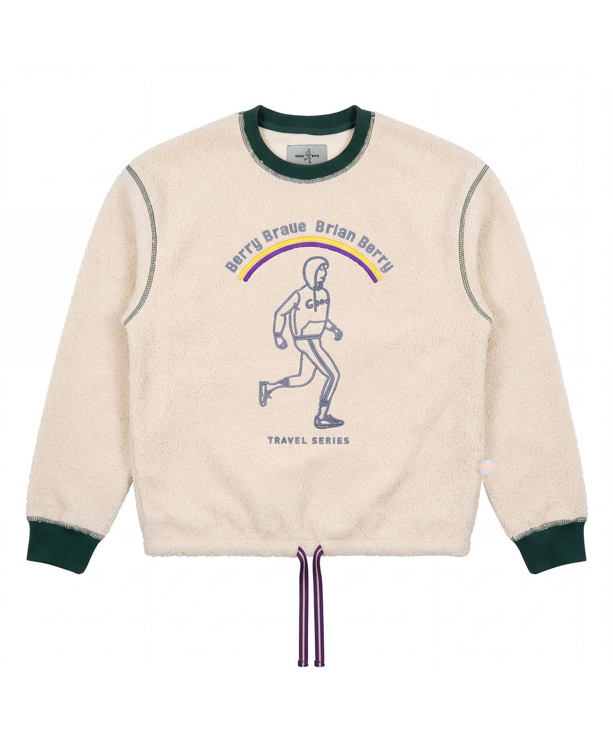 브라이언베리(BRIAN BERRY) BERRYMAN SIGNATURE BOLD SET-UP TEE_SENSUAL BEIGE