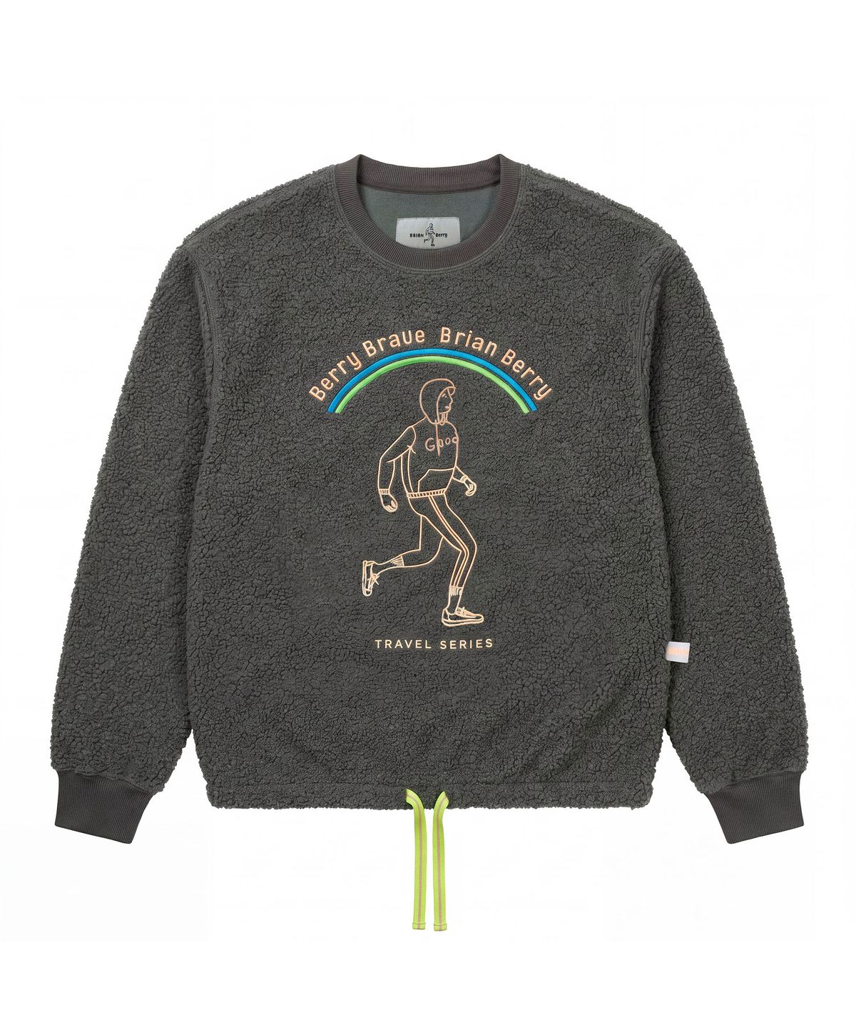브라이언베리(BRIAN BERRY) BERRYMAN SIGNATURE BOLD SET-UP TEE_FUTURE GREY