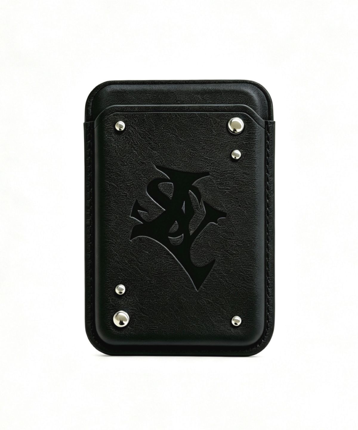 리버뉴스(LIBERALNEWS) BLAVKNESS MAGNETIC CARD WALLET_BLACK