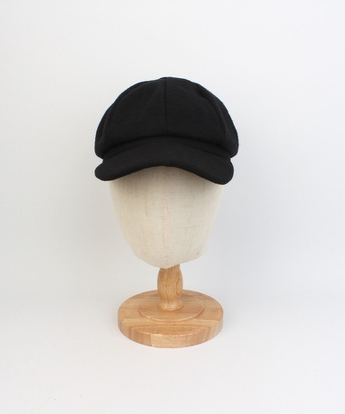 유니버셜 케미스트리(UNIVERSAL CHEMISTRY) Hard Wool Black Newsboy Cap 뉴스보이캡