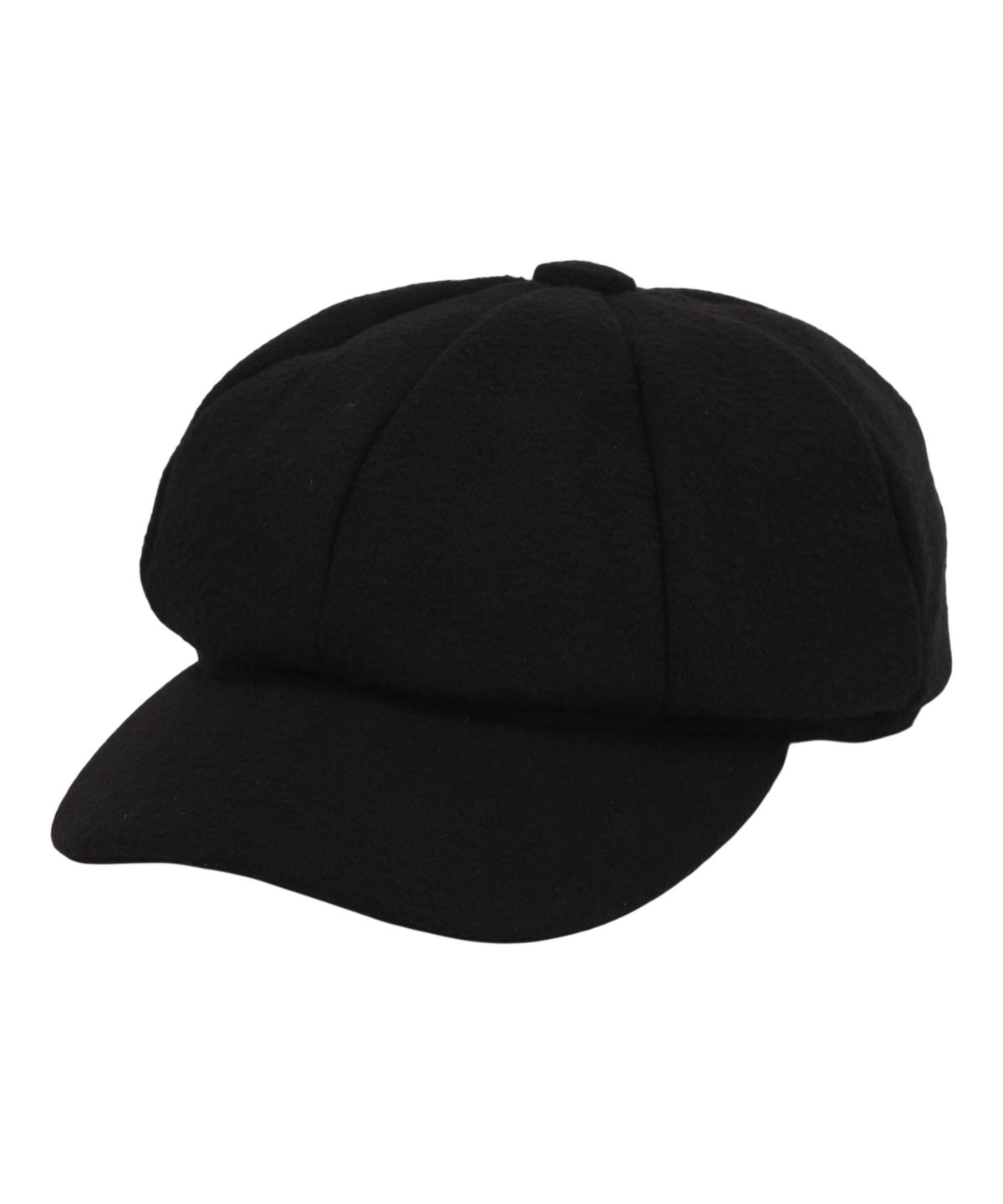 유니버셜 케미스트리(UNIVERSAL CHEMISTRY) Hard Wool Black Newsboy Cap 뉴스보이캡