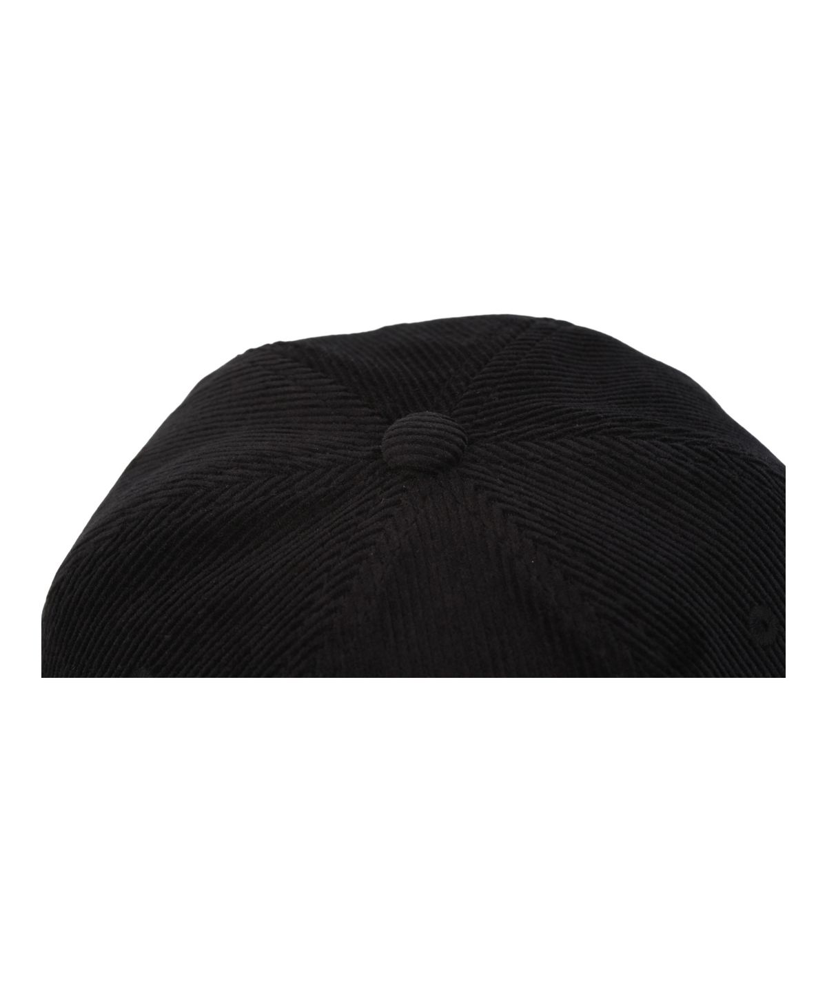 유니버셜 케미스트리(UNIVERSAL CHEMISTRY) Corduroy Logo Black Strapback Cap