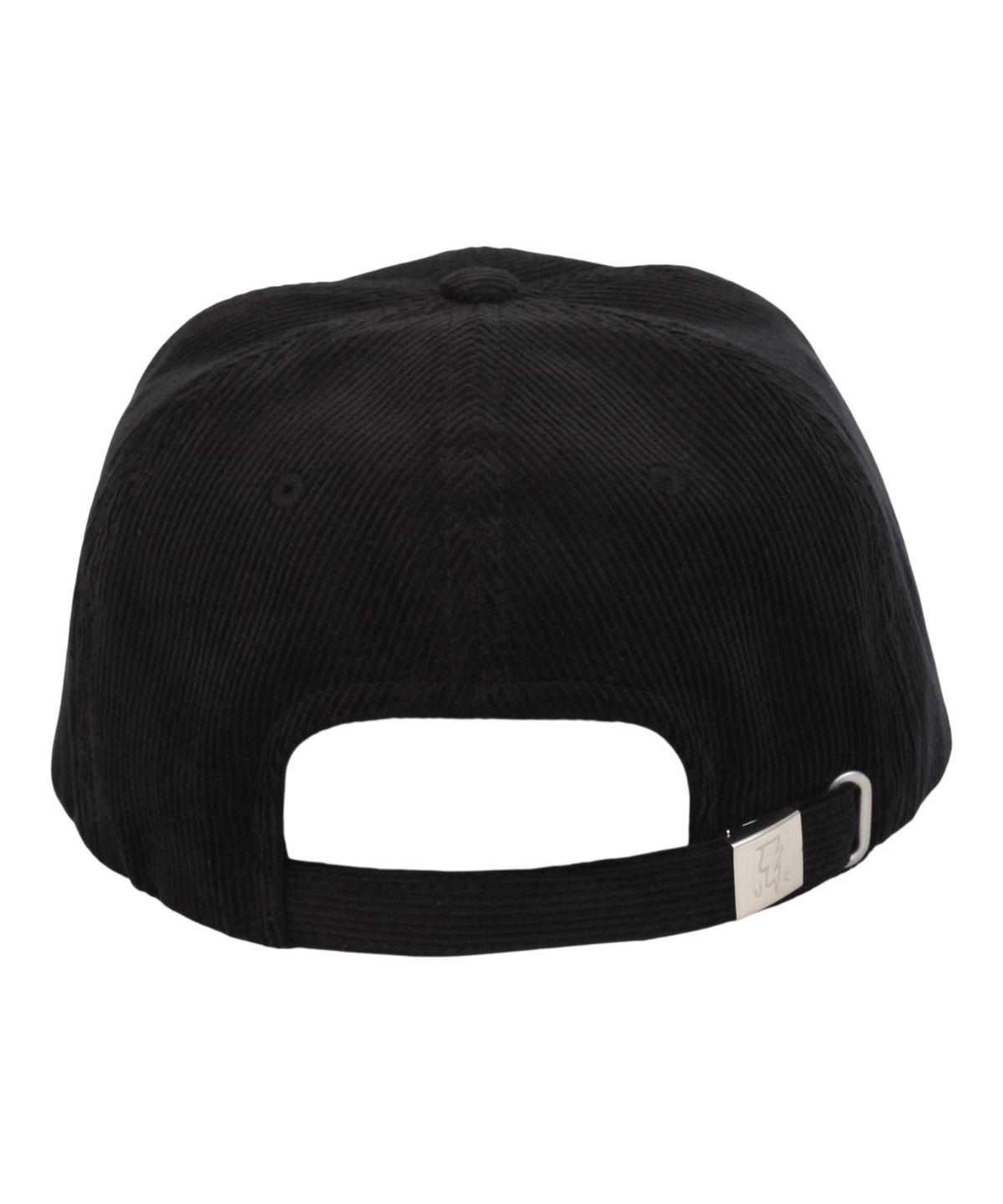 유니버셜 케미스트리(UNIVERSAL CHEMISTRY) Corduroy Logo Black Strapback Cap