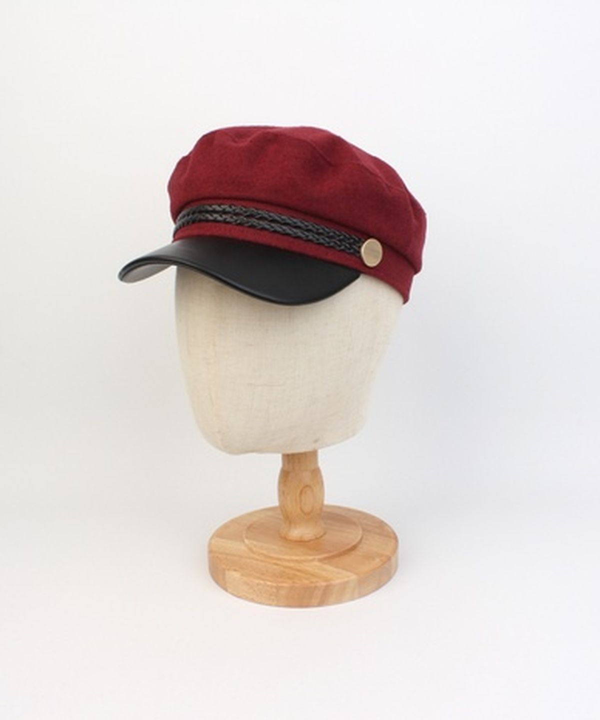 유니버셜 케미스트리(UNIVERSAL CHEMISTRY) Wool Punk Rope Red Marine Cap 마린캡