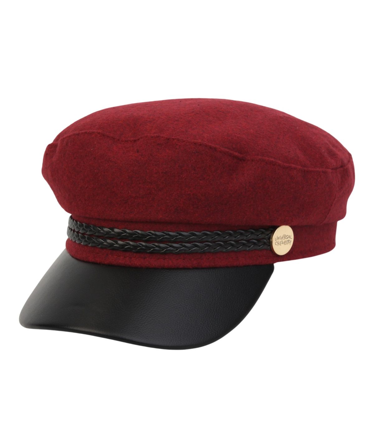 유니버셜 케미스트리(UNIVERSAL CHEMISTRY) Wool Punk Rope Red Marine Cap 마린캡