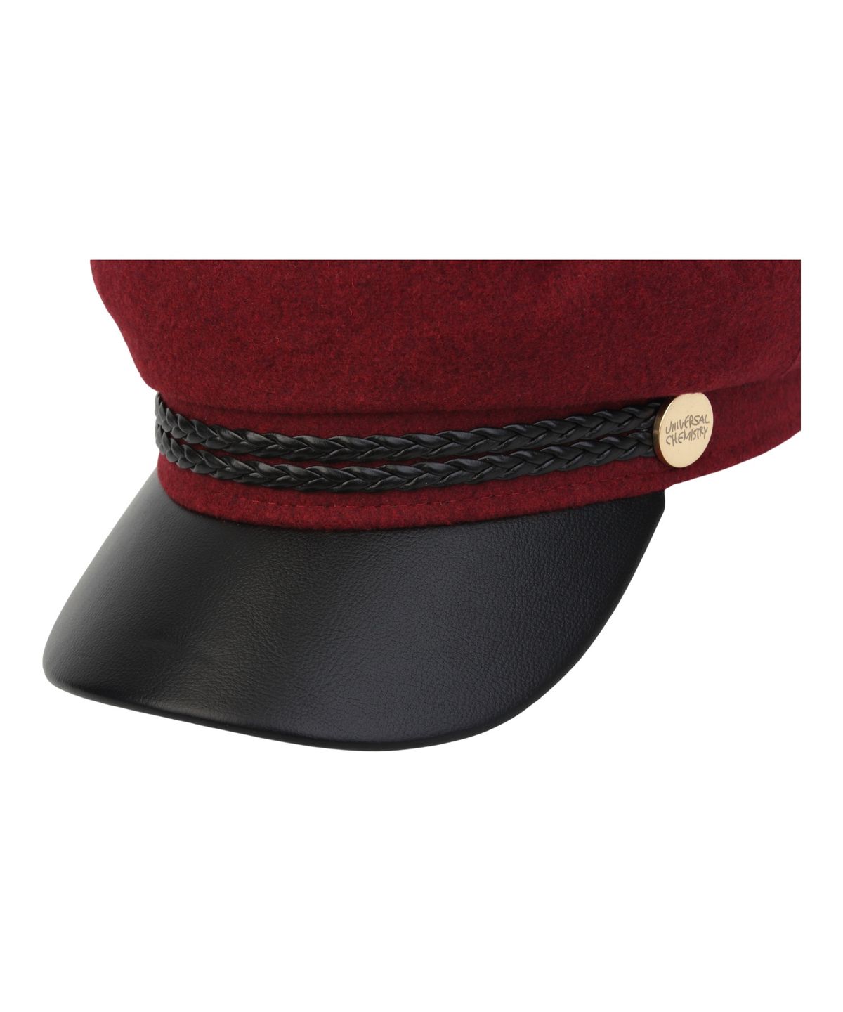 유니버셜 케미스트리(UNIVERSAL CHEMISTRY) Wool Punk Rope Red Marine Cap 마린캡