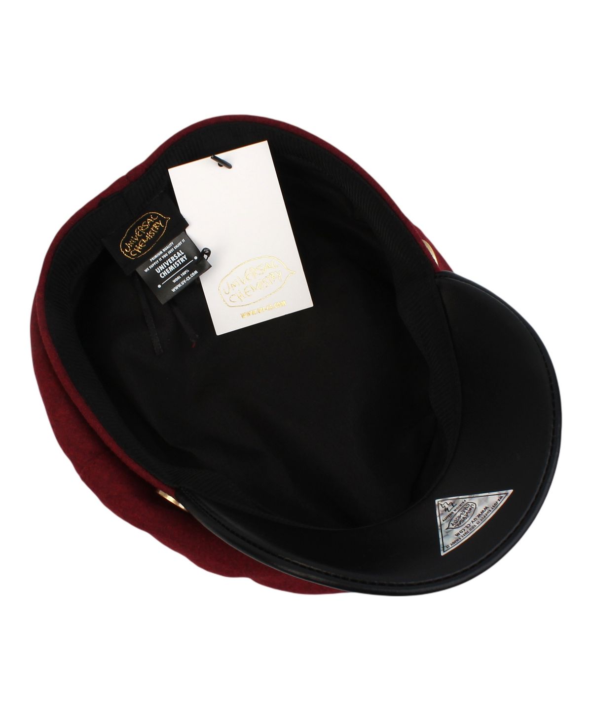 유니버셜 케미스트리(UNIVERSAL CHEMISTRY) Wool Punk Rope Red Marine Cap 마린캡