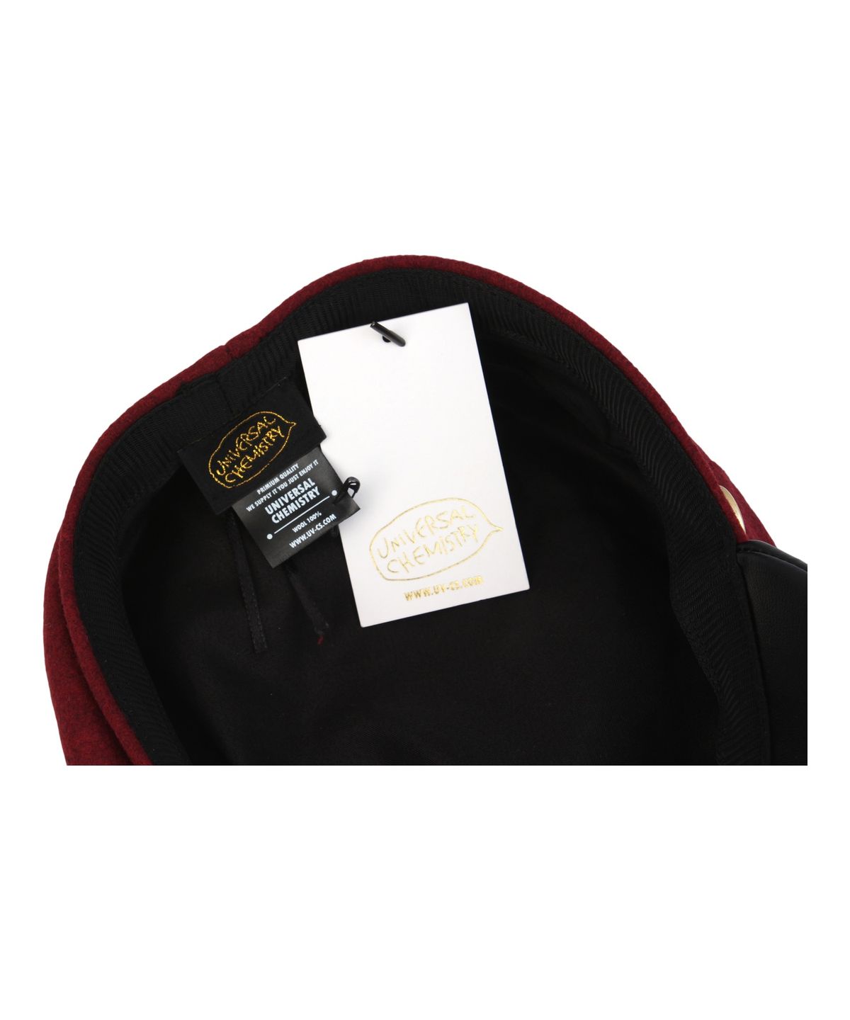 유니버셜 케미스트리(UNIVERSAL CHEMISTRY) Wool Punk Rope Red Marine Cap 마린캡