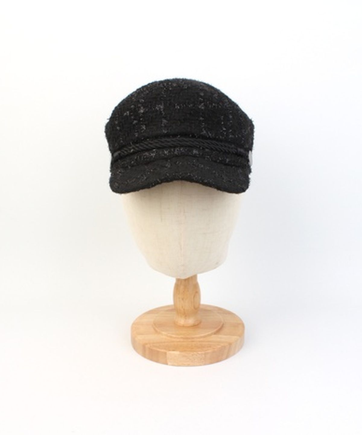 유니버셜 케미스트리(UNIVERSAL CHEMISTRY) Shiny Logo Rope Black Marine Cap 마린캡