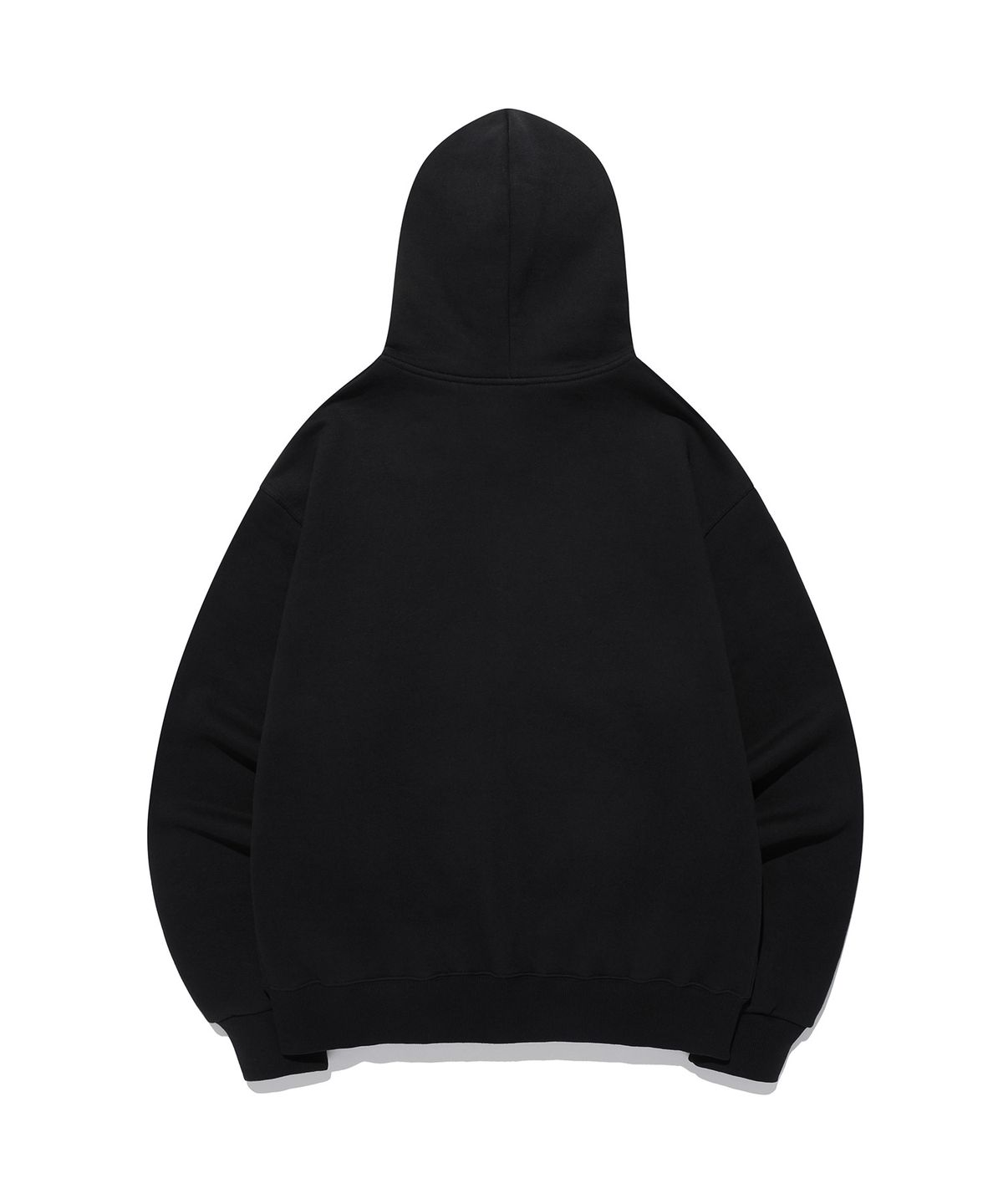 킴스 프레시 코튼 마켓(KIMS FRESH COTTON MARKET) (Unisex) Messy Alpha Logo Zip Hoodie Black