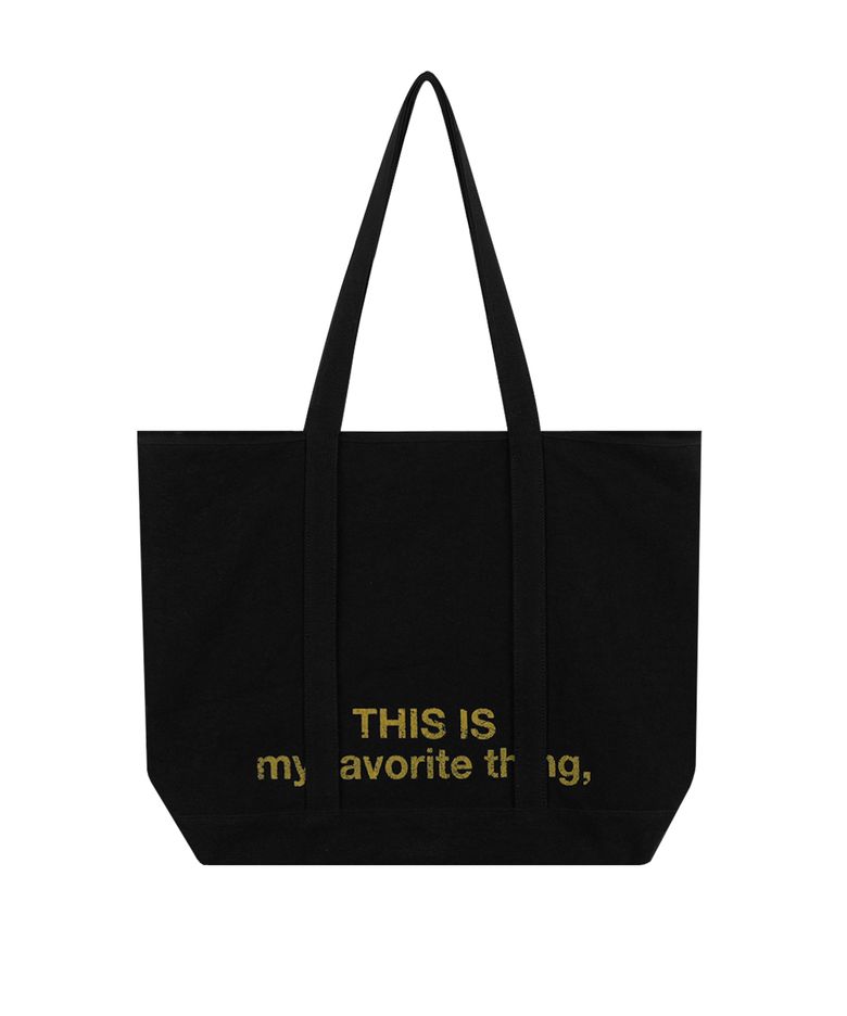 T.I.F Tote Bag Black