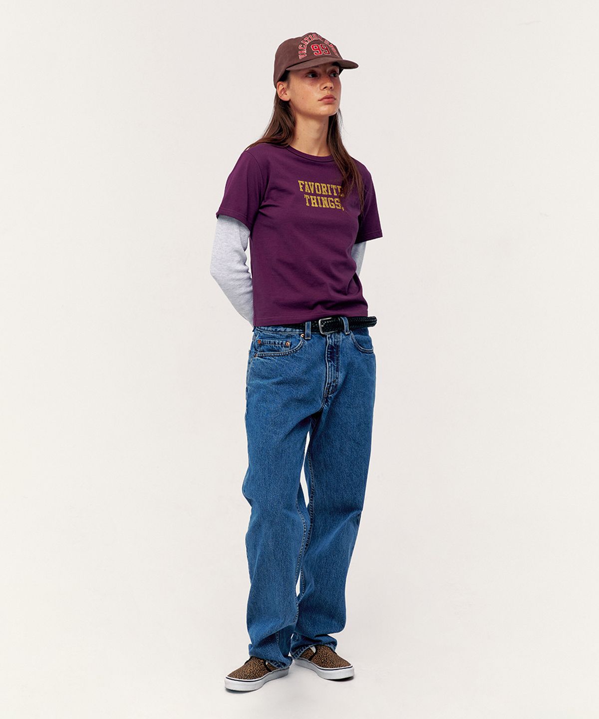 베케이션스팟(VACATIONSPOT) College 99 Cap Brown
