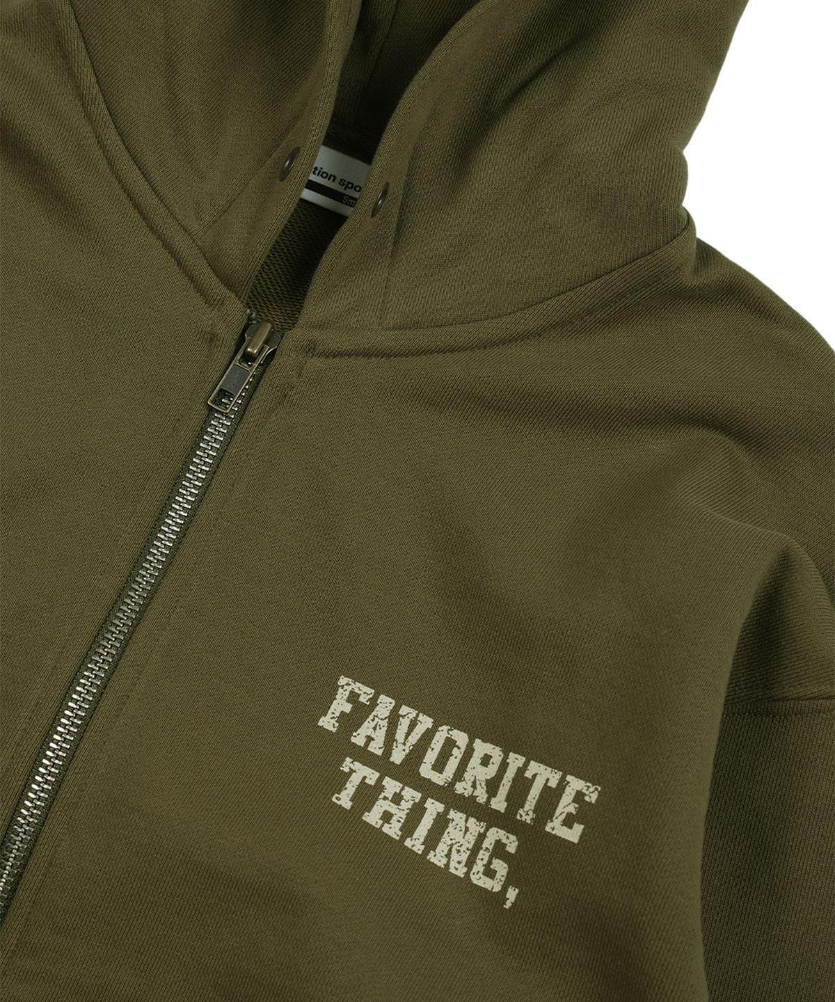 베케이션스팟(VACATIONSPOT) T.I.F Hooded Zip-Up Olive