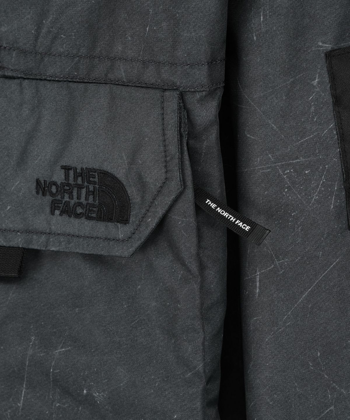 노스페이스(THE NORTH FACE) NJ3BS58J 닐튼 프린트 자켓 DARK CHARCOAL