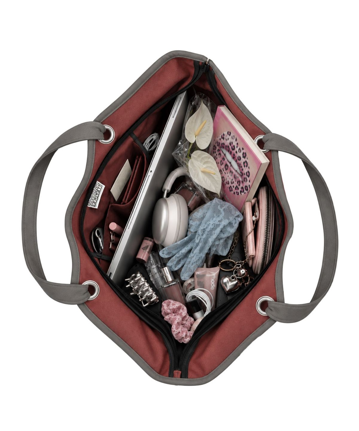 비주얼 컬렉터(VISUAL COLLECTOR) DUSTY EASY BIG BAG [DUSTY RED]