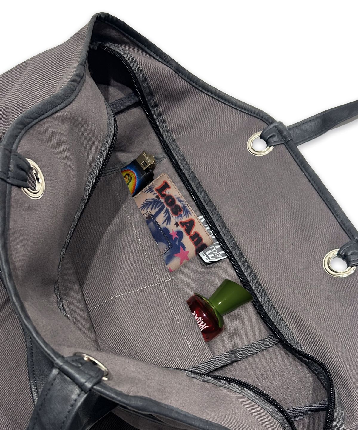 비주얼 컬렉터(VISUAL COLLECTOR) DUSTY EASY BIG BAG [CHARCOAL]