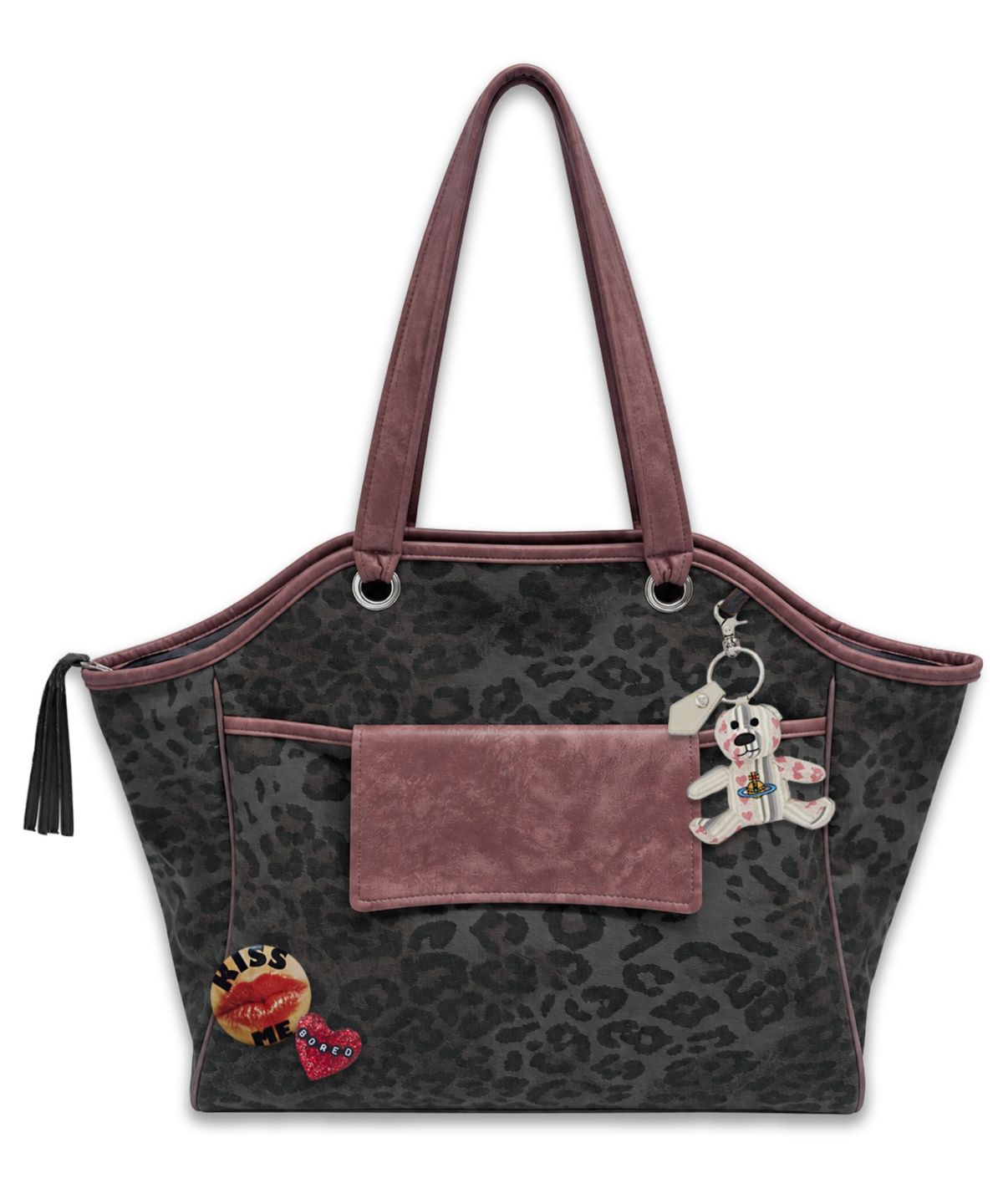 비주얼 컬렉터(VISUAL COLLECTOR) DUSTY EASY BIG BAG [LEOPARD]