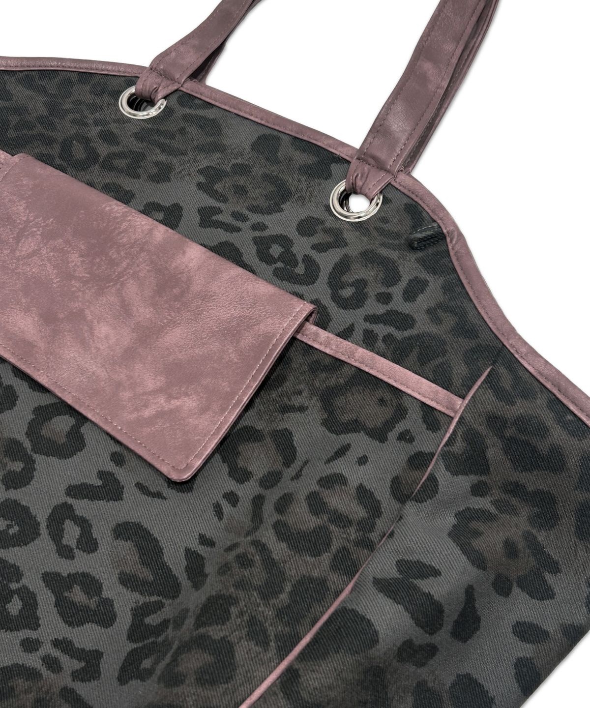 비주얼 컬렉터(VISUAL COLLECTOR) DUSTY EASY BIG BAG [LEOPARD]