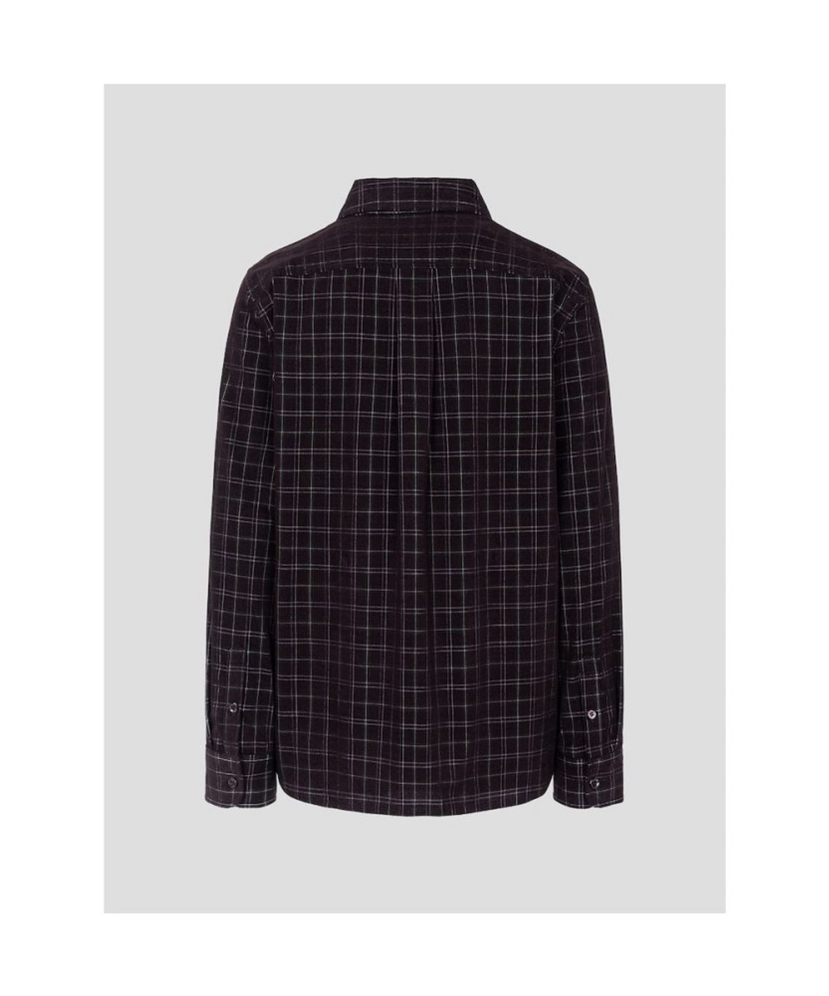 빈폴 레이디스(BEANPOLE LADIES) 코듀로이 체크 레귤러핏 셔츠  브라운 (BF6964C21D)